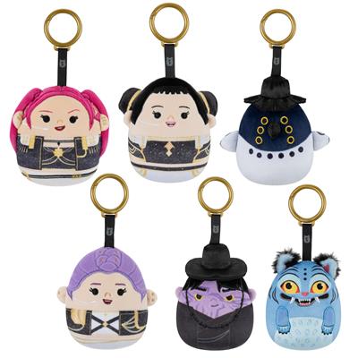 K-POP DEMON HUNTERS SQUISHMALLOWS BLIND BOX CLIP ON 10cm