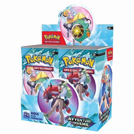 POKEMON SCARLATTO E VIOLETTO - AVVENTURE INSIEME - BOX 36 BUSTE