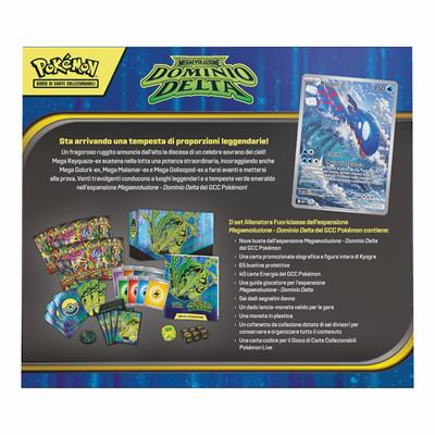 POKEMON MEGAEVOLUZIONE - M6 DOMINIO DELTA - ETB SET ALLENTORE
