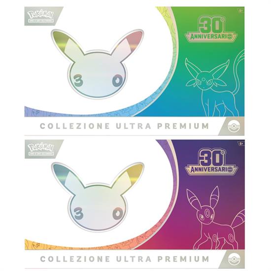 POKEMON 30° ANNIVERSARIO - UPC COLLEZIONE ULTRA PREMIUM