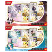 POKEMON 30° ANNIVERSARIO - 5 BUSTE + STATUINA **PREVENDITA**