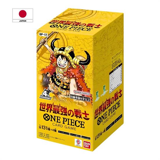ONE PIECE OP-17 - BOX DA 24 BUSTE jap **PREVENDITA**