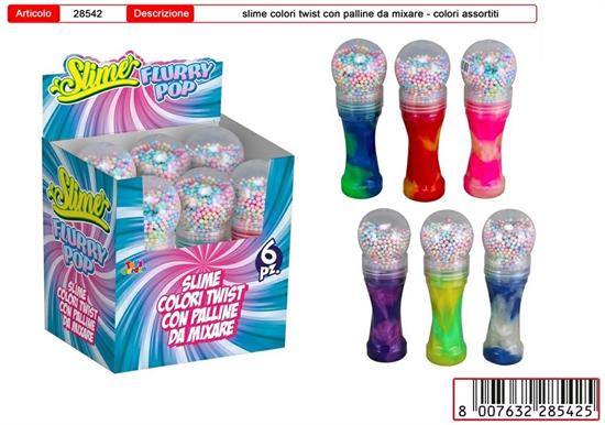 SLIME WIND CON PALLINE colori assortiti