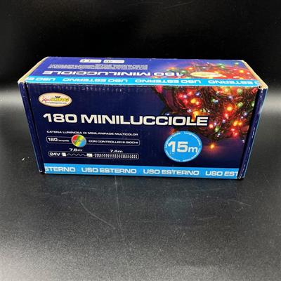 MINILUCCIOLE 180 MULTICOLOR ESTERNO