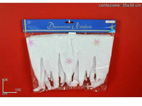 BORDO NEVE GLITTER cm26x1mt  .m