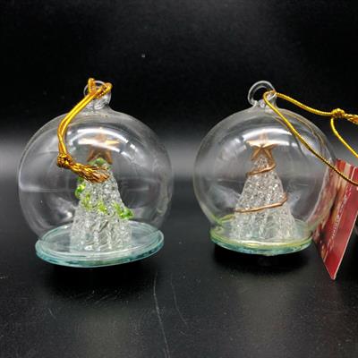 AMPOLLA 6cm SOGG. NATALE -NO BATTERIE-