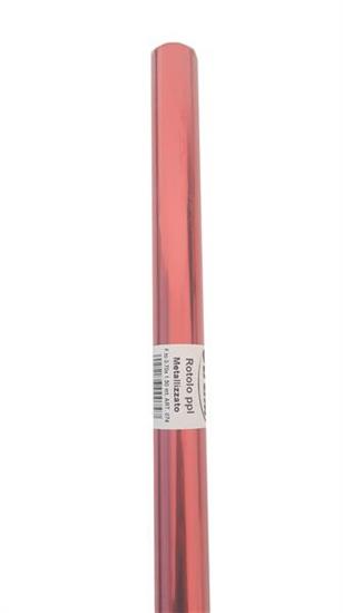 ROTOLO CARTA METAL ROSSO 70x150cm