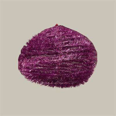 DECORAZIONE PALLA VIOLA 60cm A MOLLA