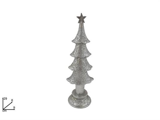 ALBERO DECORATIVO 29cm SILVER