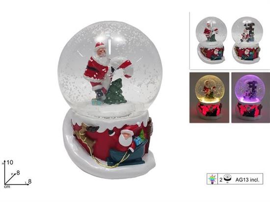 PALLA NEVE 8cm C/LUCE