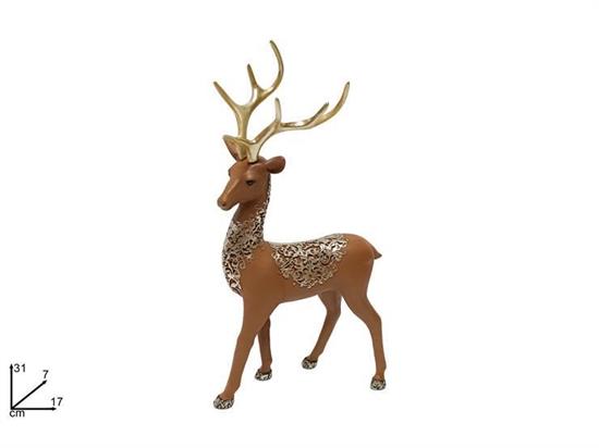 RENNA 31cm CON DECORI ORO