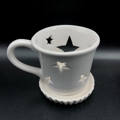 P/CANDELA TAZZA BIANCO  .m
