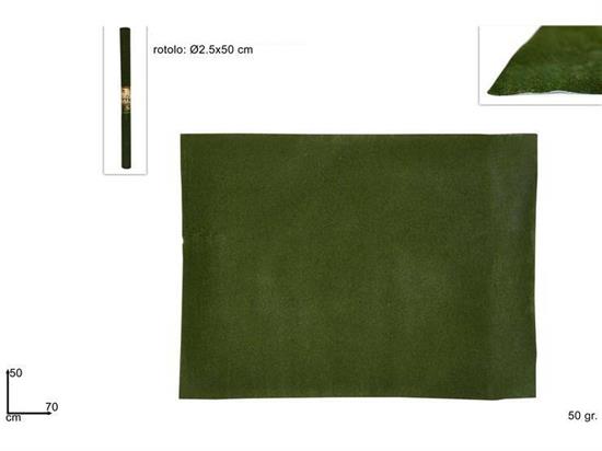 ROTOLO CARTA FLOCCATO PRATO 50x70