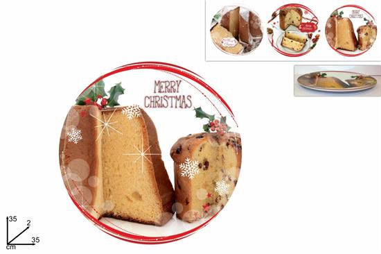 PIATTO PANETTONE 35cm MELAMINA