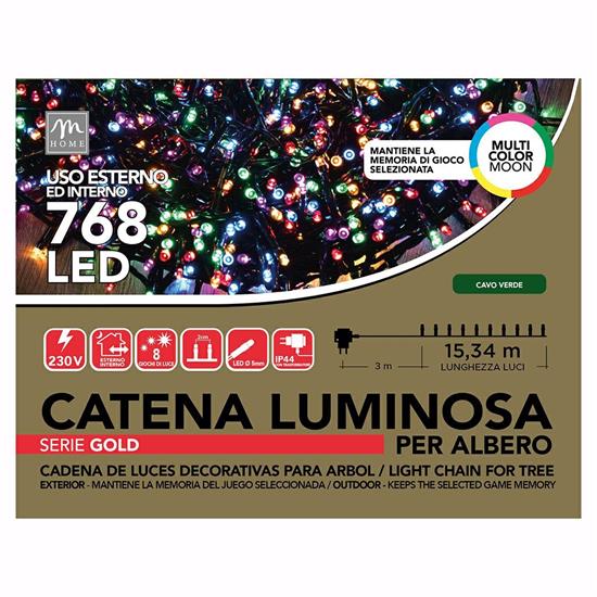MINILED ESTERNO 768 MULTICOLOR MOON SERIE GOLD