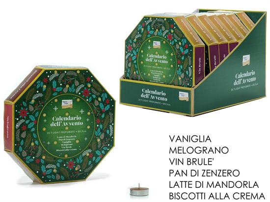 CALENDARIO AVVENTO C/24 T-LIGHT