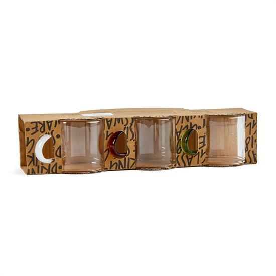TAZZINE NATALE 3pz BOROSILICATO
