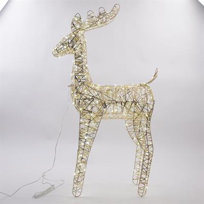 RENNA ORO METALLO 85cm C/200 LUCI