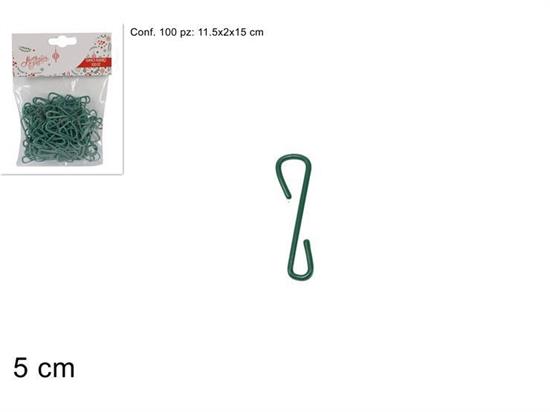 GANCI VERDI 100pz