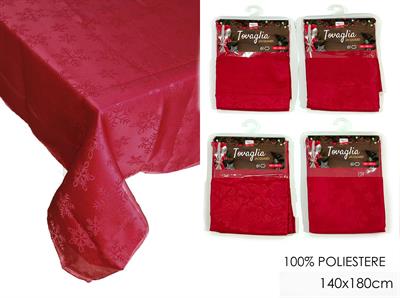 TOVAGLIA ROSSA AGRIFOGLIO 140x180