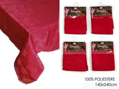 TOVAGLIA ROSSA AGRIFOGLIO 140x240