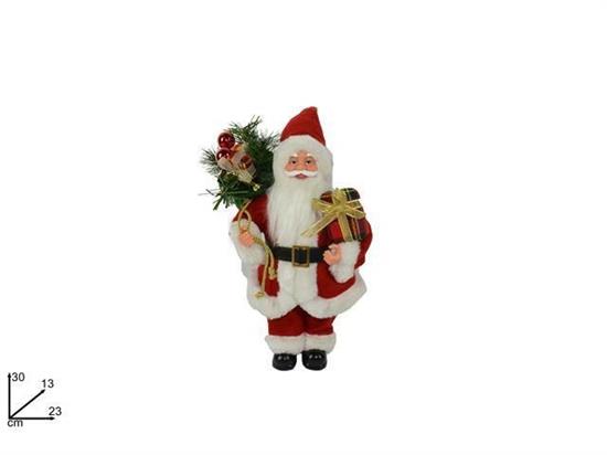 BABBO NATALE C/SACCO DONI 30cm