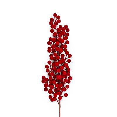 PICK BACCHE FLOCCATO BORDEAUX 70cm