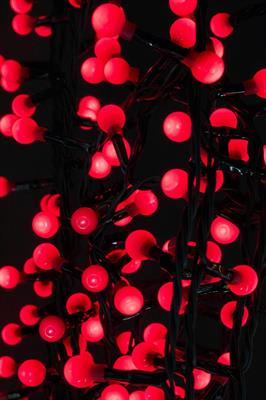 MINILED ESTERNO 300 SATINATO ROSSO