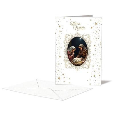 BIGLIETTO NATALE RELIGIOSO