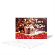 BIGLIETTO NATALE P/SOLDI ORIZZONTALE