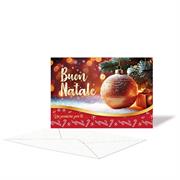 BIGLIETTO NATALE P/SOLDI ORIZZONTALE