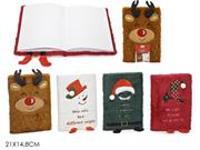 BLOCCO NOTES NATALE C/PELUCHE