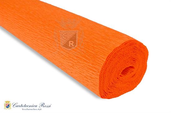 CARTA CRESPA 180gr ARANCIO 50x250