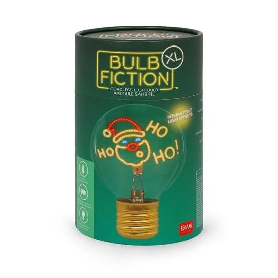 LAMPADA BULB FICTION XL LEGAMI - SANTA CLAUS NATALE - CLB0025