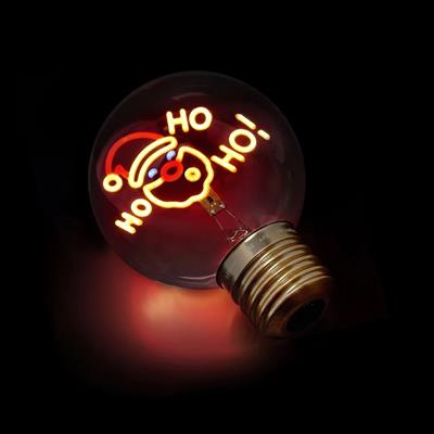 LAMPADA BULB FICTION XL LEGAMI - SANTA CLAUS NATALE - CLB0025