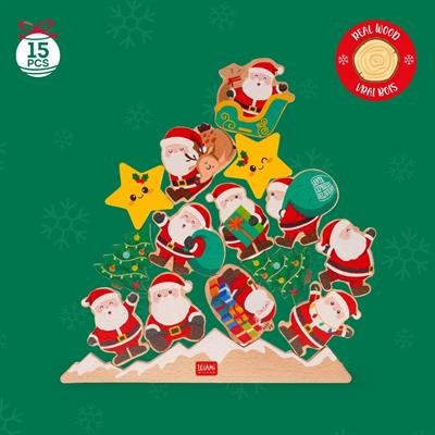 GIOCO BALANCING LEGNO LEGAMI - NATALE