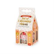 SET 3 NASTRI DECORATI LEGAMI - NATALE
