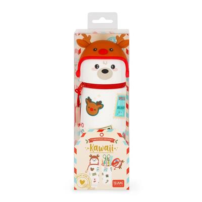 BUSTINA SILICONE KAWAII LEGAMI - POLAR BEAR NATALE limited edit.
