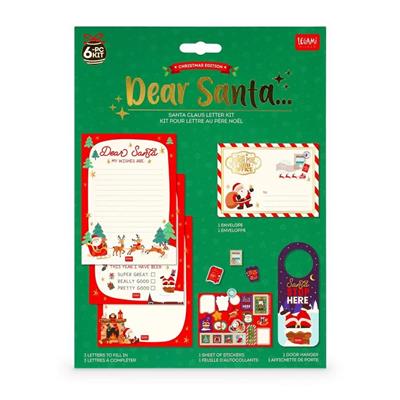 KIT LETTERINA BABBO NATALE LEGAMI new