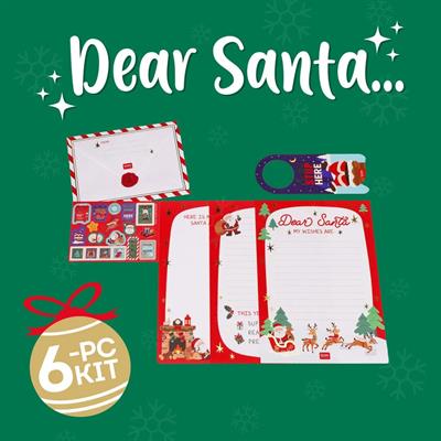 KIT LETTERINA BABBO NATALE LEGAMI new