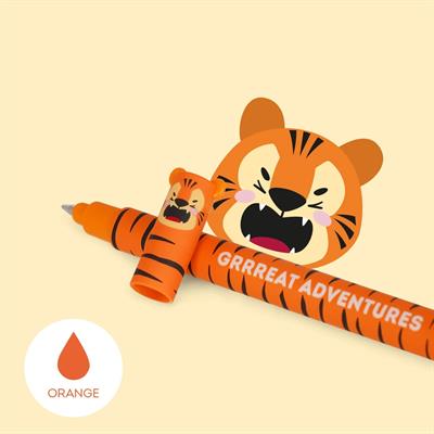 PENNA CANCELLABILE LEGAMI - TIGER - ink orange