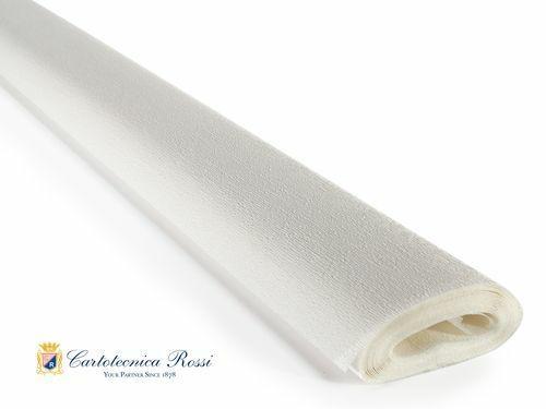CARTA CRESPA 40gr BIANCA 50x250