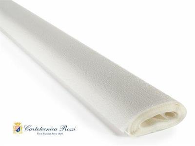CARTA CRESPA 40gr BIANCA 50x250